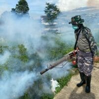 Kesatrian Marinir Agoes Soebekti, Lakukan Fogging Cegah Penyakit DBD Kesatrian Marinir Agoes Soebekti, Lakukan Fogging Cegah Penyakit DBD