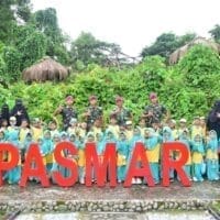 Kenali Profesi Korps Marinir, Puluhan Murid TAUD Cahaya Islam Papua Dan TK Negeri Pembina 3 Kota Sorong, Kunjungi Sarang Petarung Pasmar 3 Kenali Profesi Korps Marinir, Puluhan Murid TAUD Cahaya Islam Papua Dan TK Negeri Pembina 3 Kota Sorong, Kunjungi Sarang Petarung Pasmar 3