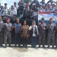 Kenali TNI AL: Murid TK dan Paud Hang Tuah, Berwisata Edukasi ke Lantamal XIV dan Pasmar 3 Kenali TNI AL: Murid TK dan Paud Hang Tuah, Berwisata Edukasi ke Lantamal XIV dan Pasmar 3