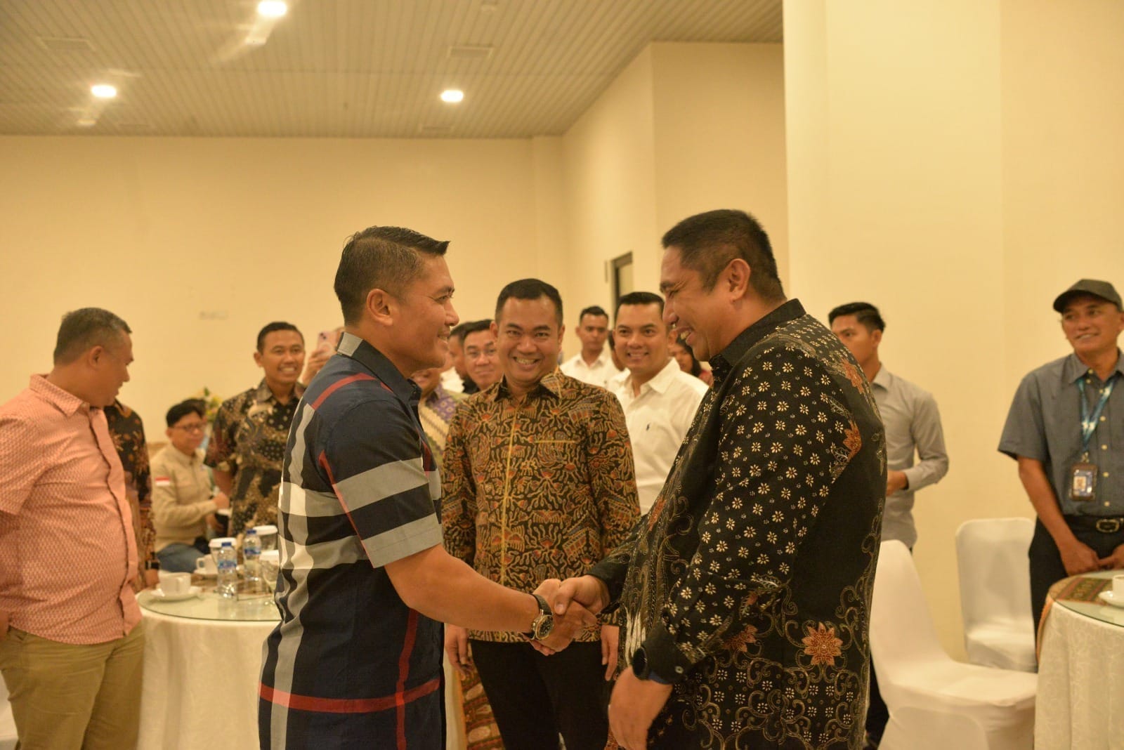 Jelang Sertijab, Danlanud Sultan Hasanuddin Pamitan Dengan Jajaran Forkopimda Maros Dan Otoritas Bandara Internasional Sultan Hasanuddin
