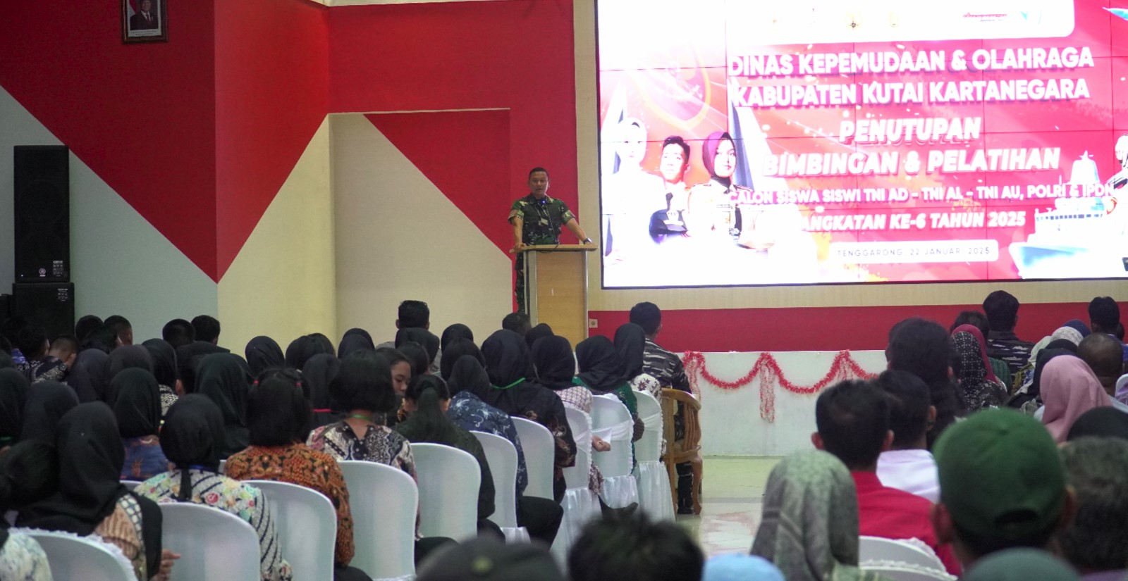 Dandim 0906/Kkr Tutup Bimlat Calon Siswa TNI, Polri, dan IPDN