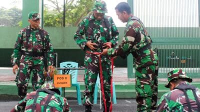 Tingkatkan Kecakapan Prajurit, Kodim Bojonegoro, Gelar Uji Terampil Perorangan