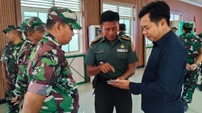 Kodim 1008/Tabalong Gelar Pemeriksaan HP Prajurit untuk Cegah Judi Online