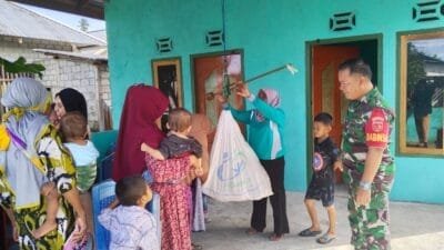 Babinsa Koramil 1505-03/Maba Dampingi Posyandu, Pastikan Kesehatan Ibu dan Balita di Desa Wayamli