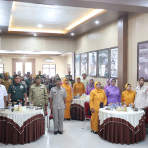Zoom Meeting Virtual Nasional Eratkan Komunikasi Dan Silaturahmi Keluarga Besar TNI Blitar Raya