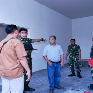 Penyiapan Program Makan Bergizi, Staf Teritorial Angkatan Darat Kunjungi Pembangunan SPPG di Blitar