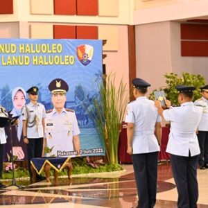 Danlanud Sultan Hasanuddin Hadiri Sertijab Danlanud  Haluoleo Di Koops Udara II