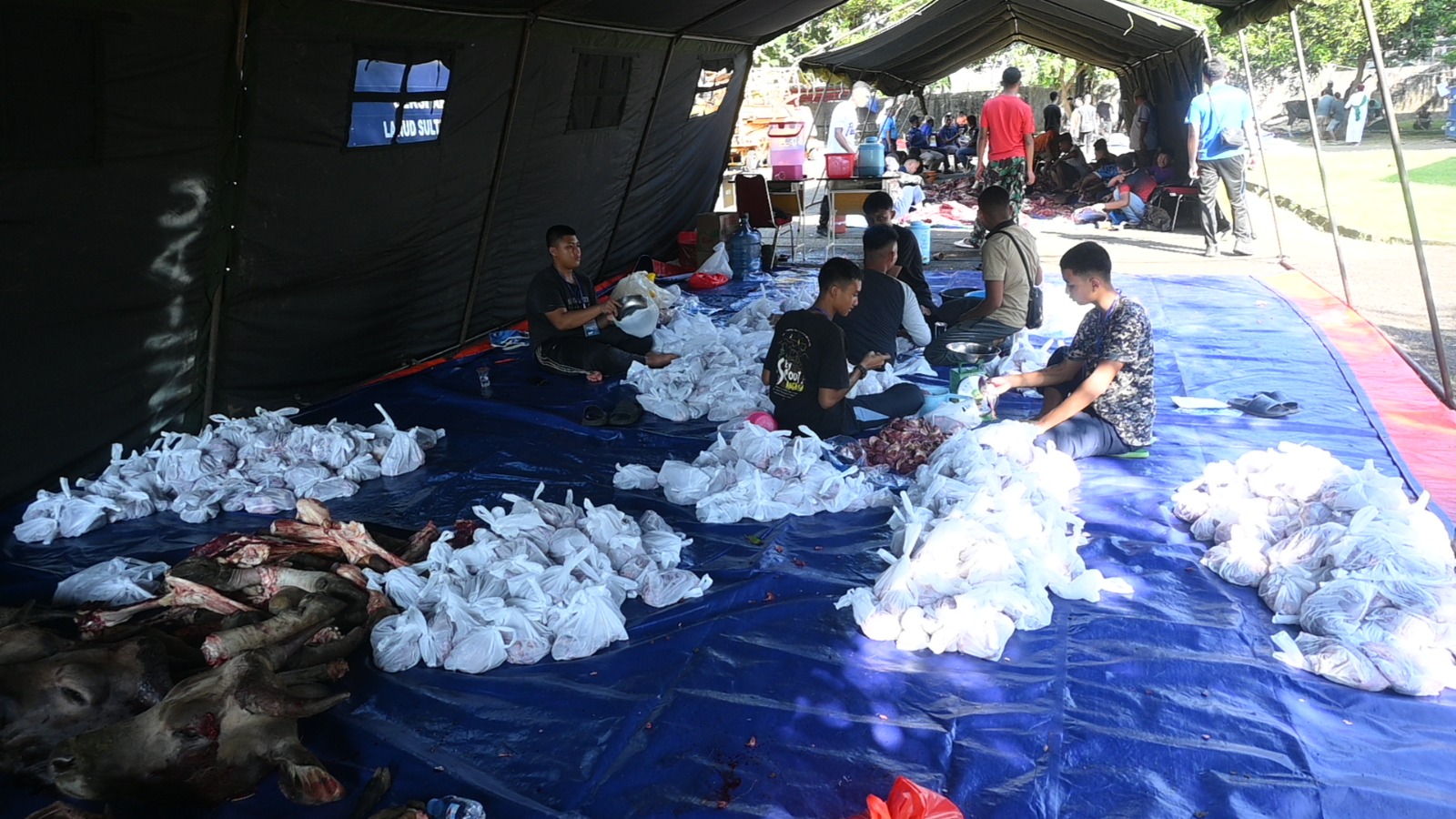 Danlanud Sultan Hasanuddin: Semangat Berkurban Merupakan Wujud Ketaatan dan Kepedulian Kepada Sesama