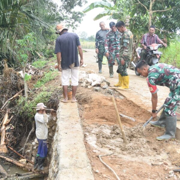 H-3 Penutupan TMMD ke-124, Jalan Utama 1030 Meter Hampir Rampung