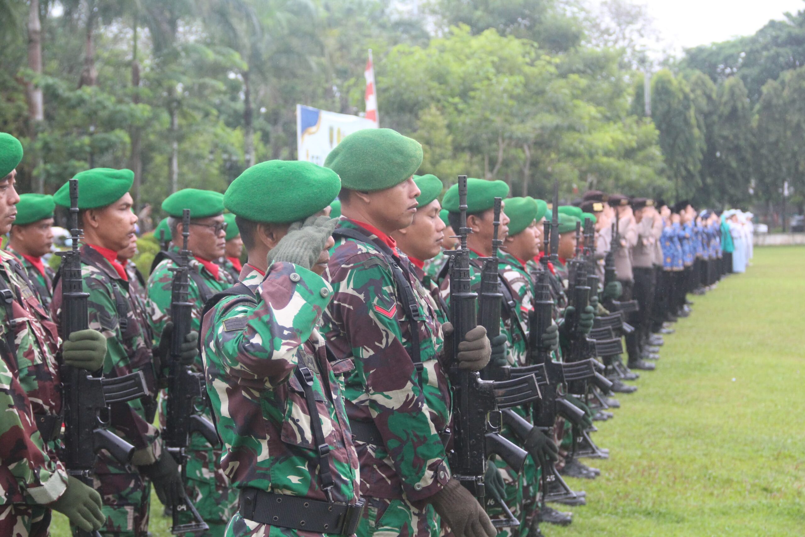 Upacara Hari Lahir Pancasila 2025 Berlangsung Khidmat di Tabalong, Dihadiri Danramil Banua Lawas