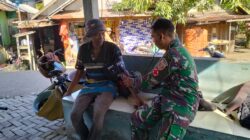 Jelang Penutupan TMMD, Tim Kesehatan TNI Layani Warga Tulus