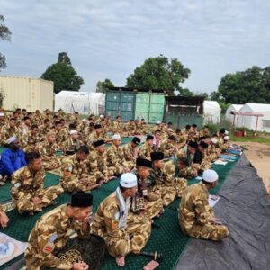 Satgas BGC 39-F MONUSCO Rayakan Idul Adha 1446 H Di Daerah Misi