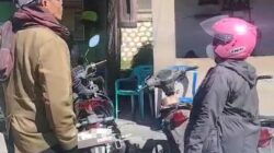 Masyarakat Ngadisari dan Pemdes Tegakkan Larangan Motor Matic di Bromo