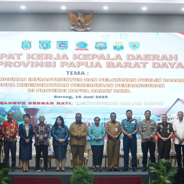 Lantamal XIV Dukung Penuh Peningkatan Pembangunan Infrastruktur Dan Pelayanan Publik di Papua Barat Daya