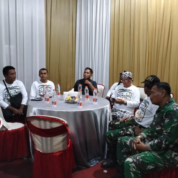 Koramil Kanigaran Amankan Pagelaran Seni Budaya Demang Fair 2025
