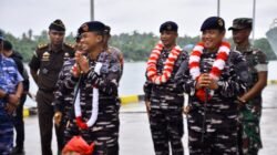 Satgas Trisila TNI AL 2025 Tiba di Morotai, Disambut Hangat Pemda dan Masyarakat
