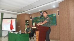 Prajurit dan Persit Kodim 1002/HST Ikuti Penyuluhan Hukum Tingkatkan Kesadaran