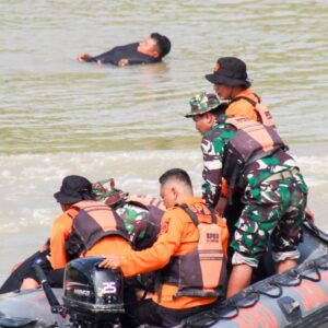 Kodim Bojonegoro Gelar Latihan Aplikasi Teritorial Sistem Blok Penaggulangan Bencana