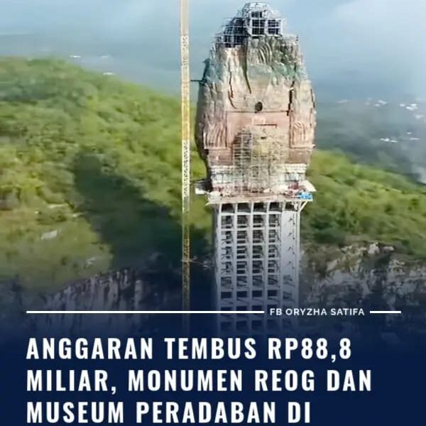Ponorogo Bangun Monumen Reog Terbesar, Klaim Lampaui Tinggi GWK Bali