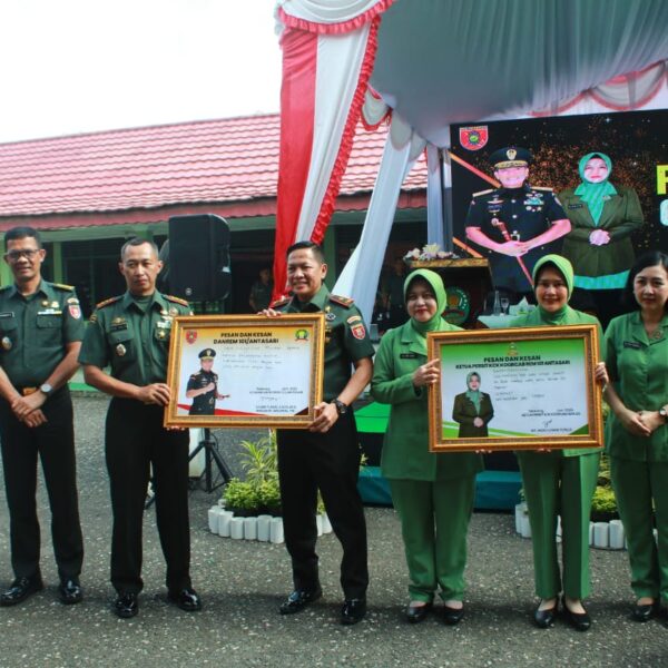Danrem 101 Antasari Kunjungi Kodim Tabalong, Tegaskan Disiplin Prajurit