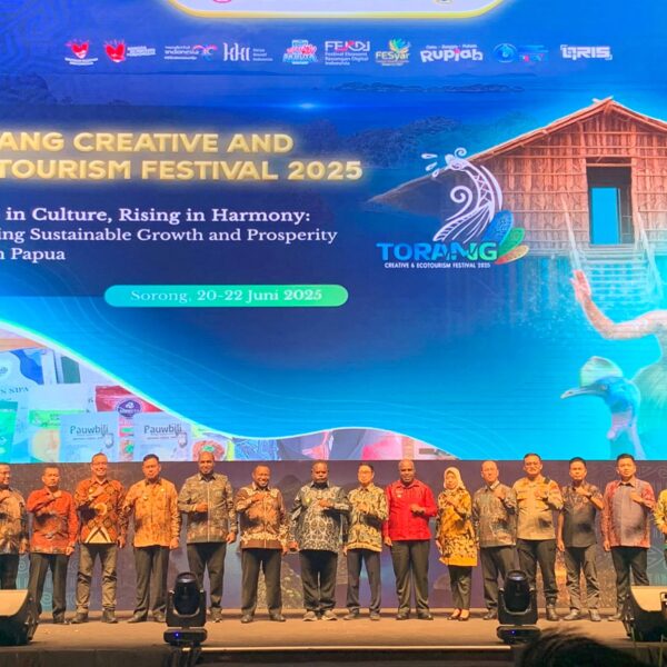 Lantamal XIV Hadiri Opening Ceremony Torang Creative Dan Ecotourism Festival 2025, Dukung Ekonomi Kreatif