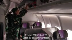 TNI Pastikan Keamanan Ancaman Bom di Saudia Arabia Airlines SV5688, Pesawat Kembali Lanjutkan Penerbangan Menuju Surabaya Dengan Aman