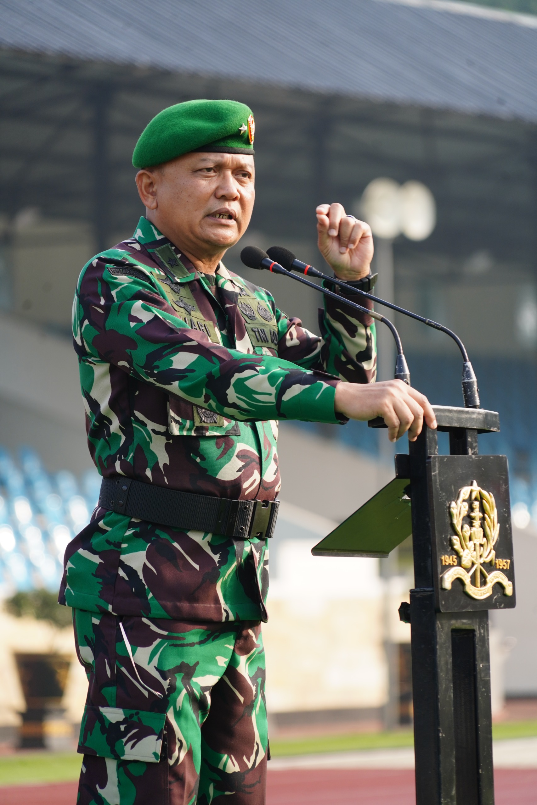 Upacara Bendera Mingguan di Akmil Wujud Disiplin dan Jiwa Korsa Prajurit