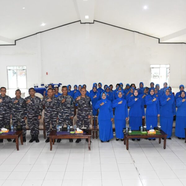 Lantamal XIV Ikuti Vicon Pengarahan Pangkoarmada RI, Tekankan Peran Strategis Jalasenastri