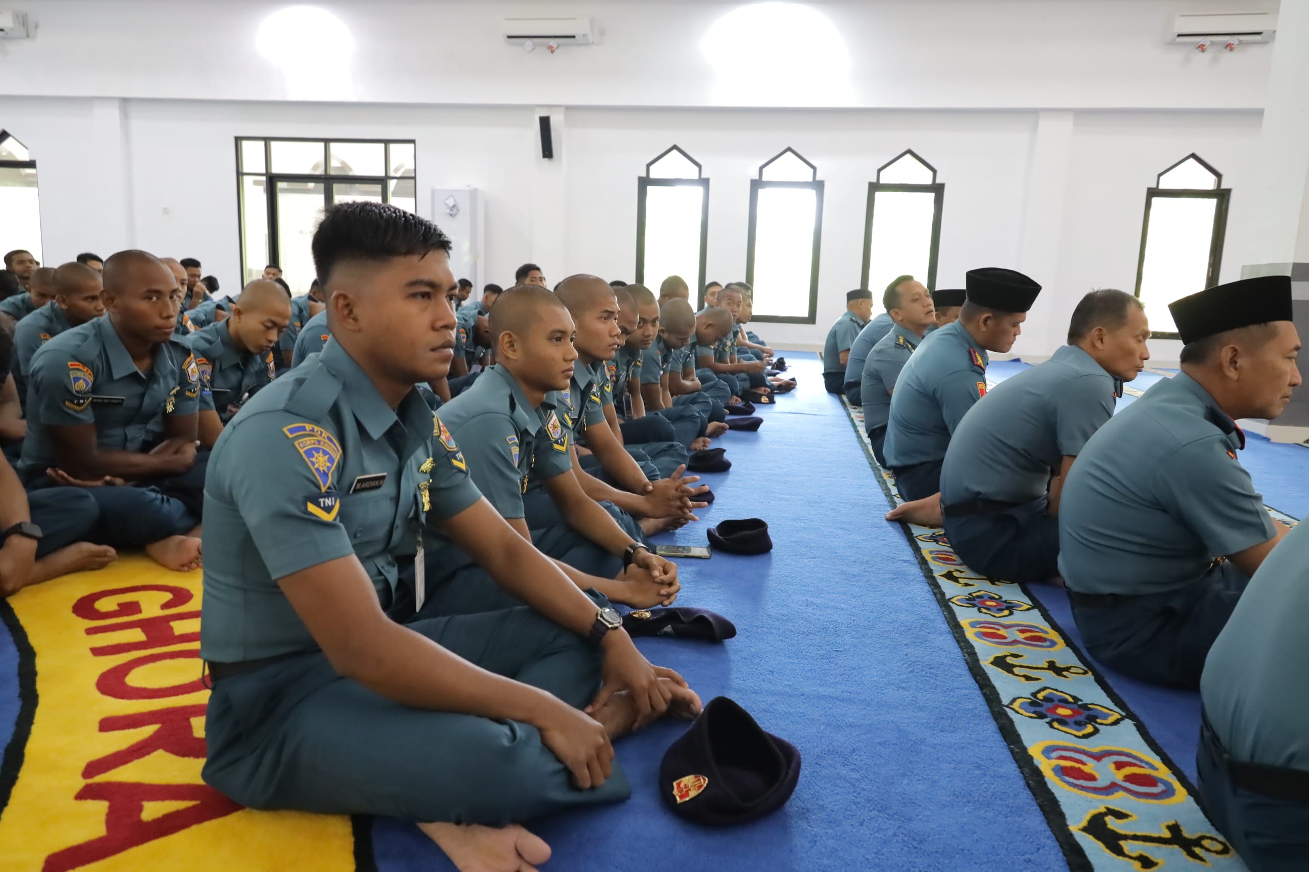 Koarmada III Gelar Kausri Keagamaan Serentak, Tingkatkan Iman dan Moral Prajurit