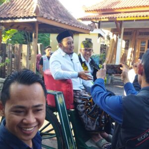 Koramil Krejengan Kawal Selamatan Desa, Jamin Keamanan Warga Lancar