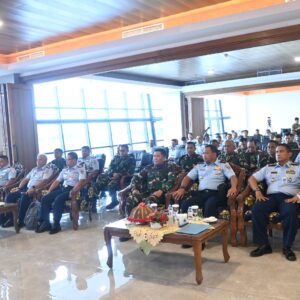 Danlanud Sultan Hasanuddin Terima Kunjungan Aspotdirga Kaskoopsudnas, Bahas Peningkatan Pembinaan Kemampuan Potensi Dirgantara