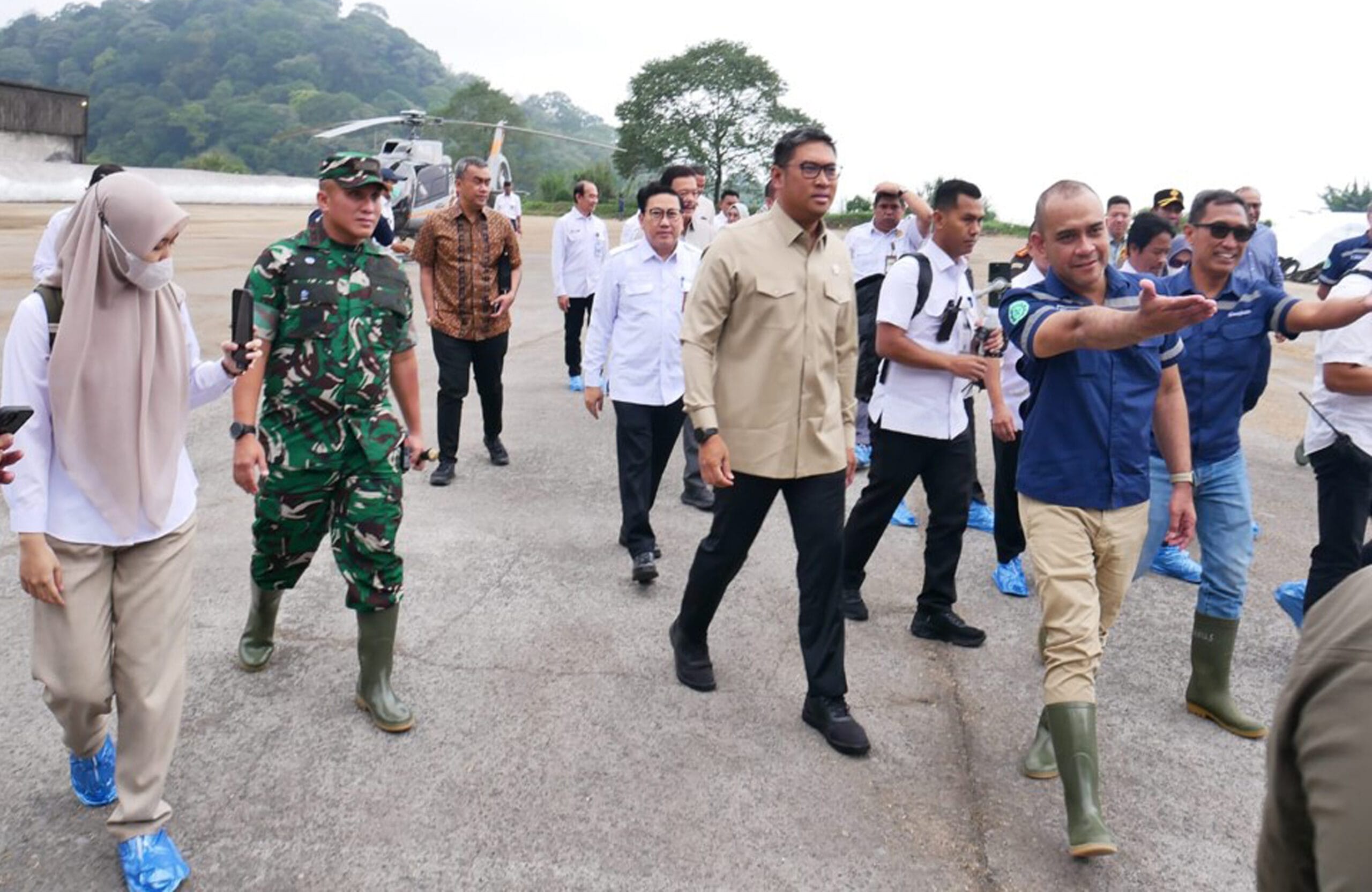 Forkompinda Dampingi Kunjungan Kerja Wamen Pertanian Di Wilayah Blitar Raya
