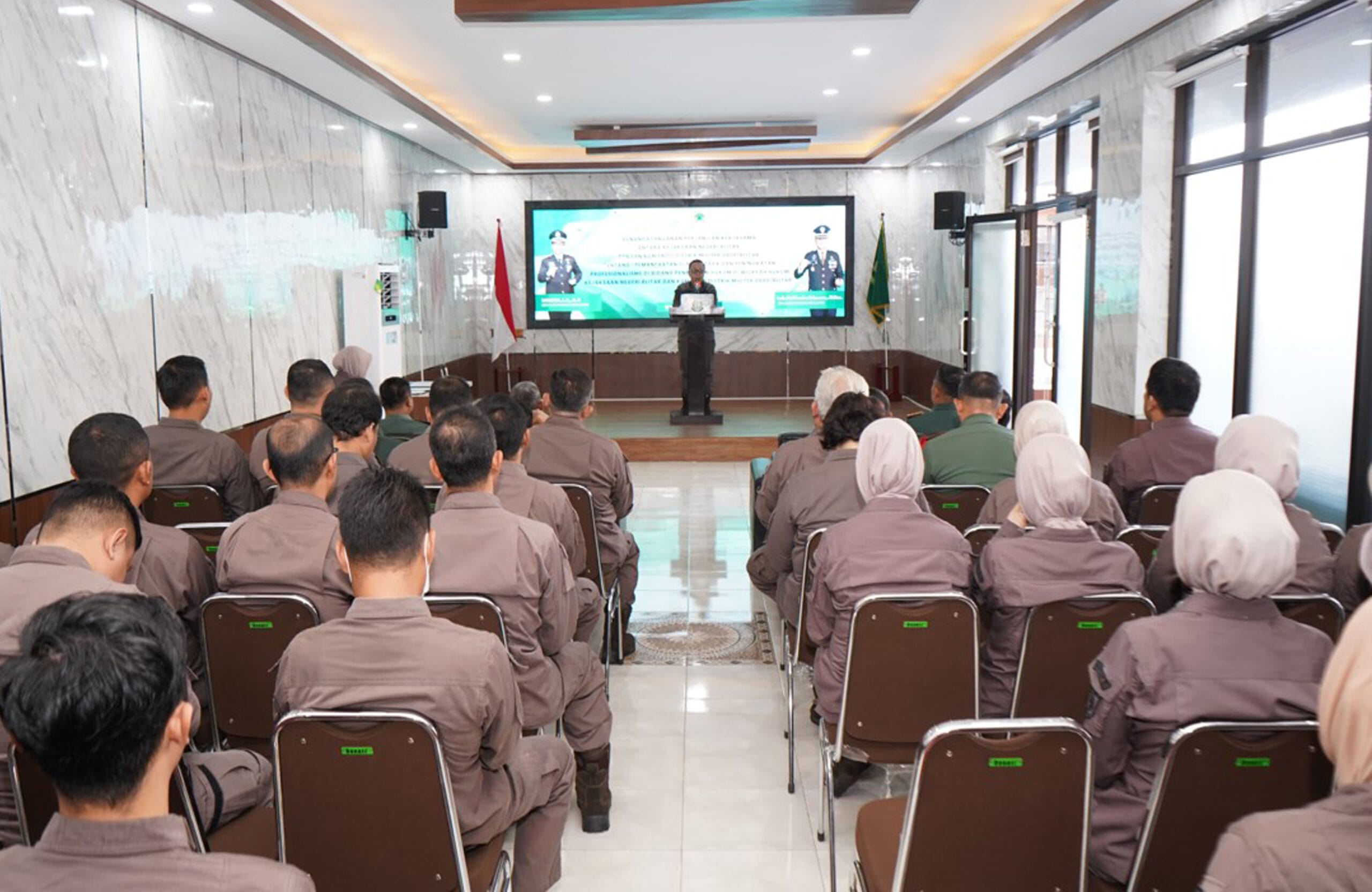 TNI Dan Kejaksaan Sepakat Perkuat Penegakan Hukum Di Blitar