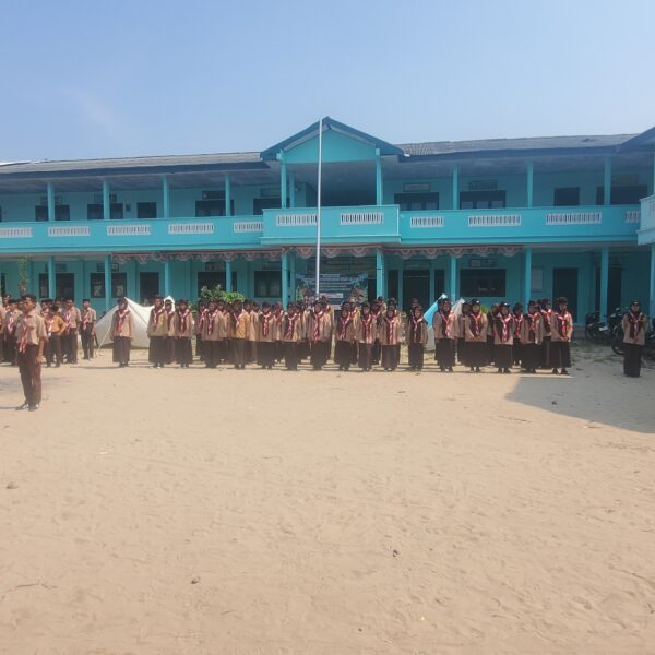 Giat PTA ( penerimaan tamu Ambalan ) MA Nahjatus Sholihin berjalan dengan khidmat dan edukatif