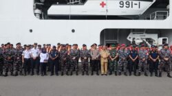 Lantamal XIV Gelar Apel Pasukan Untuk Kesiapan Latihan Pengamanan VVIP