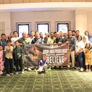 Dandim Probolinggo Ajak Tokoh Nobar Film Believe Tingkatkan Semangat
