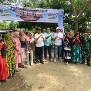 Anggota Koramil 1008-01/Muara Uya Amankan Kegiatan Wisata Rally 2025 di Riam Bidadari
