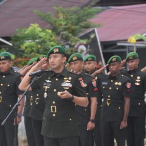 Kodim 1002/HST dan Yonif 621/Manuntung Gelar Ziarah TMP Peringati HUT ke-67 Kodam VI/Mulawarman