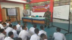 Siswa Baru SMKN 2 Barabai Dapat Pembekalan Wawasan Kebangsaan dari Danramil