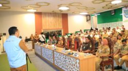 Dandim 0820/Probolinggo Letkol Arh Iwan Hermaya Mengikuti Peluncuran Kelembagaan 80.000 Koperasi Desa/Kelurahan Merah Putih