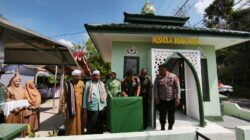 Pererat Silaturahmi TNI dan Rakyat, Dandim 1002/HST Resmikan Mushola di Batang Alai Utara