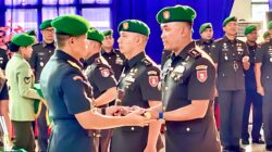 Danrem 101/Antasari Resmi Serahkan Tongkat Komando Dandim 1009/Tla Kepada Letkol Inf Adhy Irawan, S.I.P., M.H.I