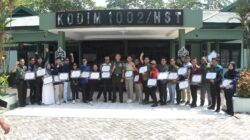TMMD ke-124 Sukses, Kodim 1002/HST Berterima Kasih pada Media