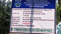 Proyek Jalan Probolinggo Dituding Menyimpang Oleh Media Perisaihukum.com, Pengawas Klarifikasi Data