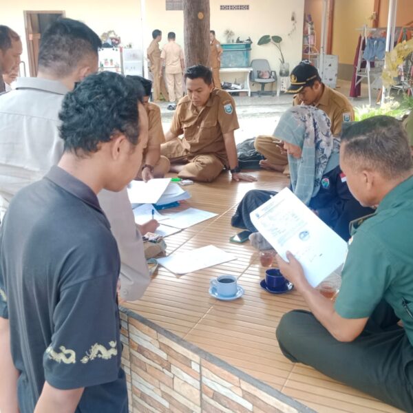 Koramil Paiton Kawal Monev Dana Desa Jabung Wetan 2025