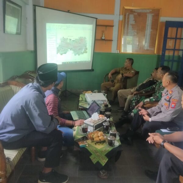 Kecamatan Krucil Gelar Koordinasi Penetapan Batas Wilayah Antar Desa