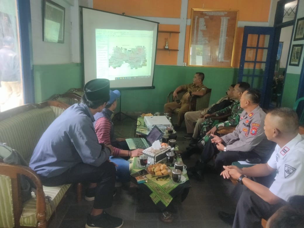 Kecamatan Krucil Gelar Koordinasi Penetapan Batas Wilayah Antar Desa