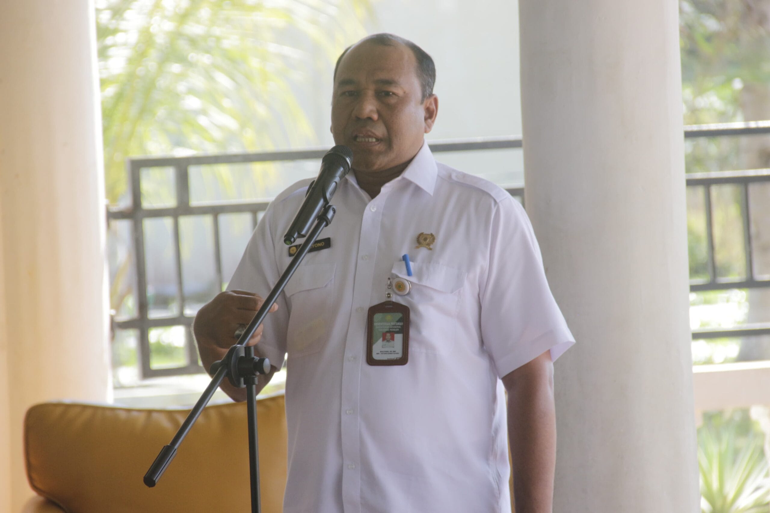 Dandim 1008/Tabalong Hadiri Temu Teknis Penyuluhan Pertanian se-Kabupaten Tabalong, Dukung Swasembada Pangan Nasional 2025