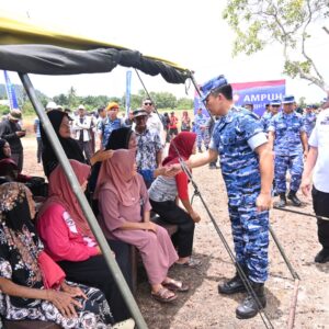 Lanud Sultan Hasanuddin dan Kelompok Tani Pinrang Garap Lahan Bersama Dukung Program Ketahanan Pangan Pemerintah