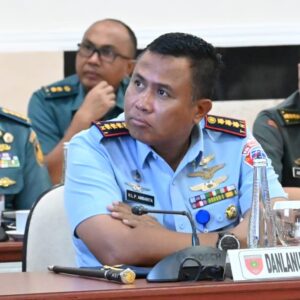 Danwing Udara 5 Hadiri Entry Meeting Satgas Penatausahaan Pemanfaatan BMN Kemhan dan TNI